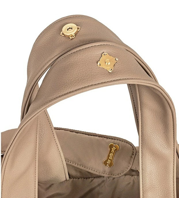 フォーペッツオンリー For Pets Only TopoMio Sleeping Beauty Bag Mocha Mousse【小型犬 犬用 キャリーバッグ セレブ】