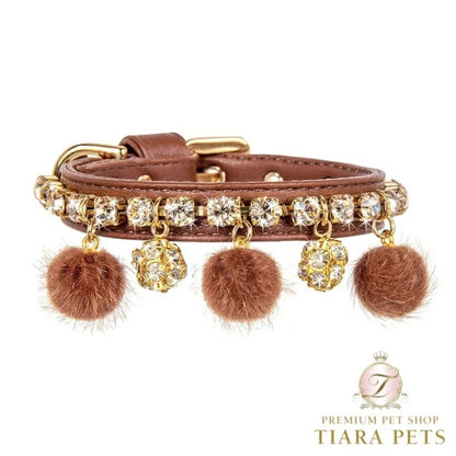 フォーペッツオンリー For Pets Only Caramel Game Collar【小型犬用 犬用 カラー 首輪 セレブ】