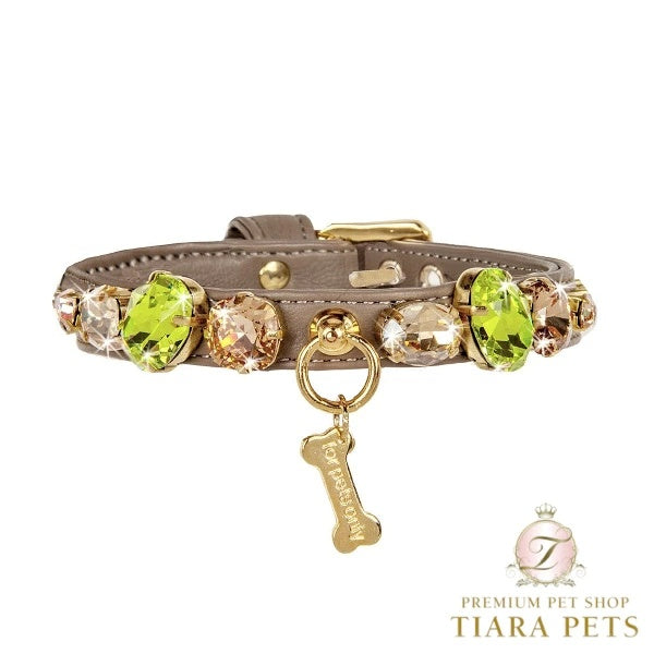 フォーペッツオンリー For Pets Only Peridot Candy Diamond Collar【小型犬用 犬用 カラー 首輪 セレブ】