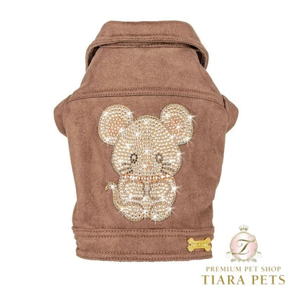 フォーペッツオンリー For Pets Only TopoMio Lover Collar Deep Blue【小型犬用 犬服 アウター セレブ】