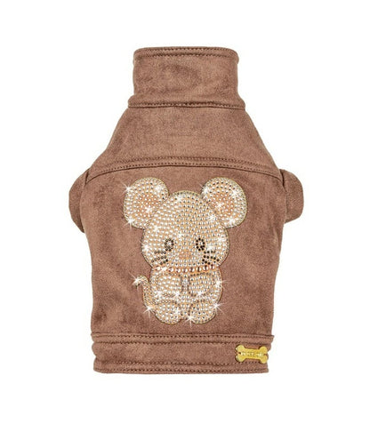 フォーペッツオンリー For Pets Only TopoMio Lover Collar Deep Blue【小型犬用 犬服 アウター セレブ】