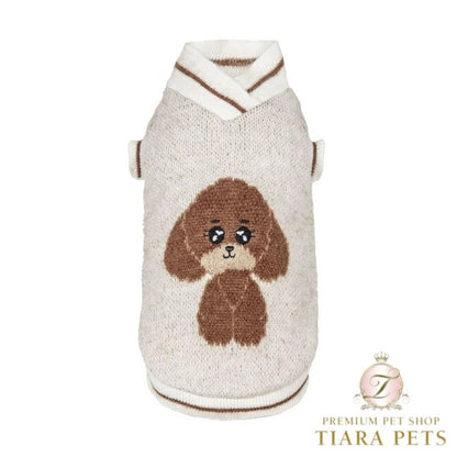 フォーペッツオンリー For Pets Only You Are My Poodle Pull【小型犬用 犬服 トップス セーター ニット セレブ】