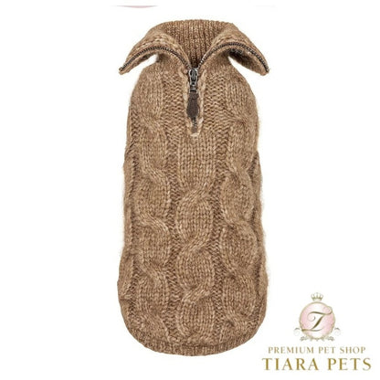 フォーペッツオンリー For Pets Only Old Money Pull【小型犬用 犬服 トップス セーター ニット セレブ】