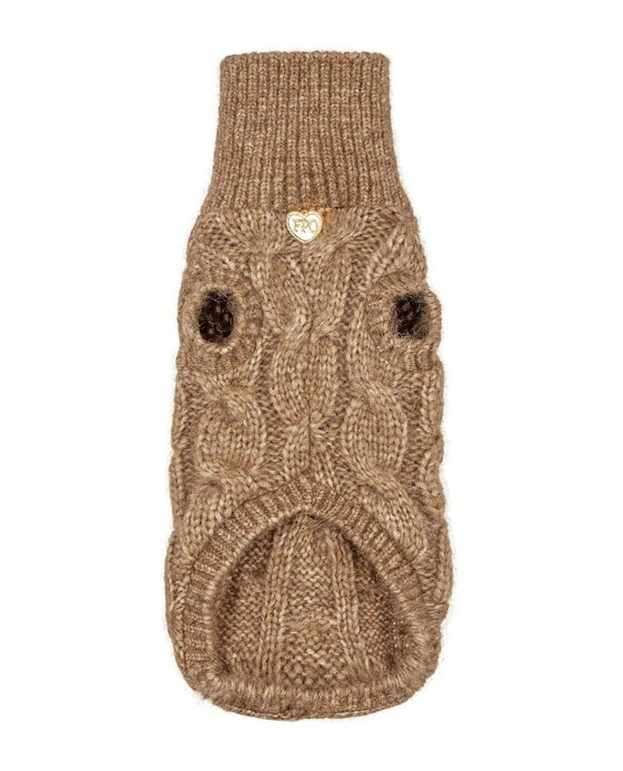 フォーペッツオンリー For Pets Only Old Money Pull【小型犬用 犬服 トップス セーター ニット セレブ】