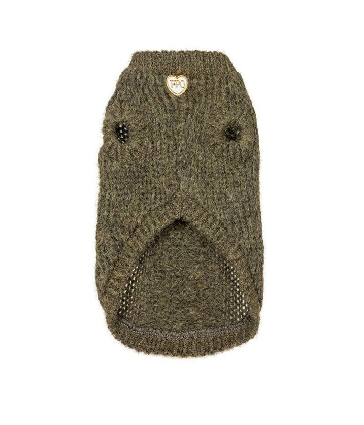 フォーペッツオンリー For Pets Only Military Baby Pull【小型犬用 犬服 トップス セーター ニット セレブ】