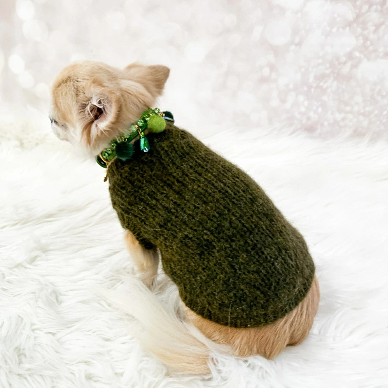 フォーペッツオンリー For Pets Only Military Baby Pull【小型犬用 犬服 トップス セーター ニット セレブ】