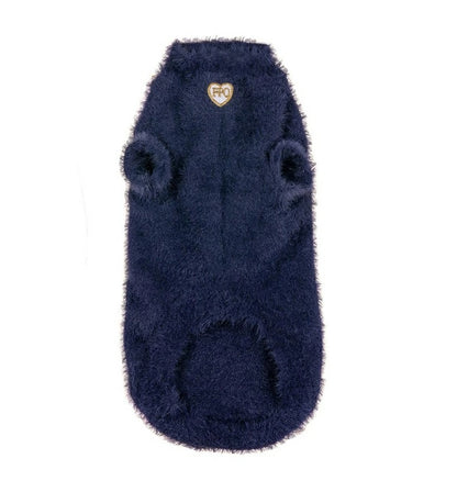 フォーペッツオンリー For Pets Only More Amore Pull Deep Blue【小型犬用 犬服 トップス セーター ニット セレブ】