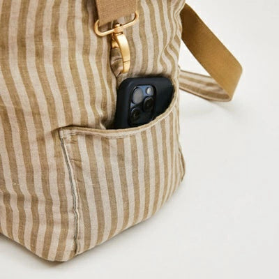 ルイスドッグ louisdog Khaki Stripes 5. Bag【小型犬 犬用 キャリーバッグ セレブ】