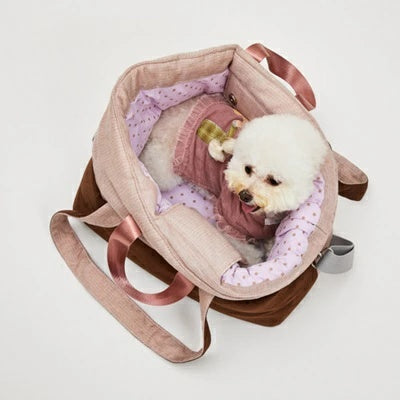 ルイスドッグ louisdog Blush Suede 5. Bag【小型犬 犬用 キャリーバッグ セレブ】