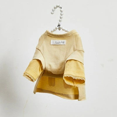 ルイスドッグ louisdog Teddy Friends Mesh TEE【小型犬 犬用 トップス Tシャツ 半袖 セレブ】