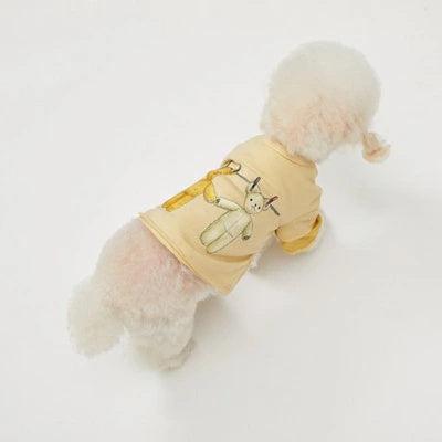 ルイスドッグ louisdog Teddy Friends Mesh TEE【小型犬 犬用 トップス Tシャツ 半袖 セレブ】
