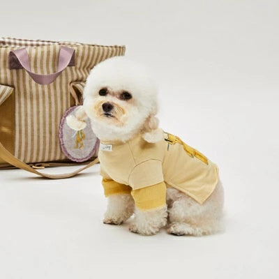 ルイスドッグ louisdog Teddy Friends Mesh TEE【小型犬 犬用 トップス Tシャツ 半袖 セレブ】