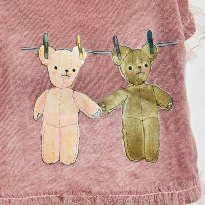 ルイスドッグ louisdog My First Teddy TEE【小型犬 犬用 トップス Tシャツ 半袖 セレブ】