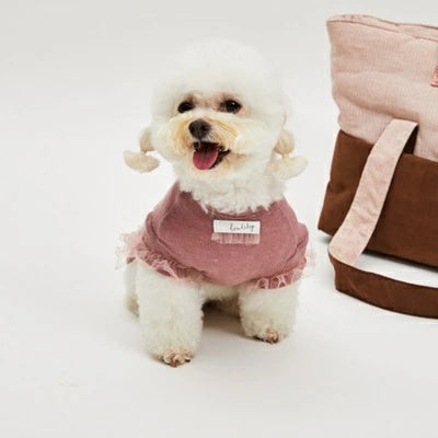 ルイスドッグ louisdog My First Teddy TEE【小型犬 犬用 トップス Tシャツ 半袖 セレブ】