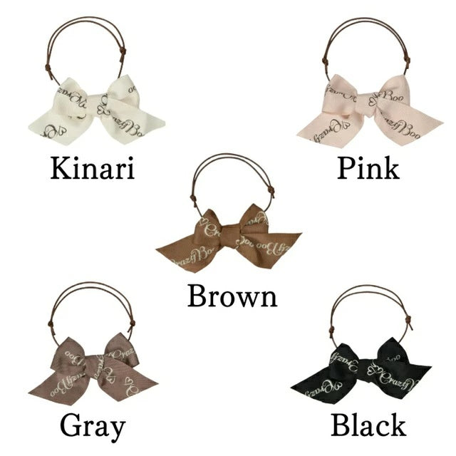 クレイジーブー CRAZYBOO CBリボンチョーカー F【犬服 小型犬 アクセサリー チョーカー セレブ】