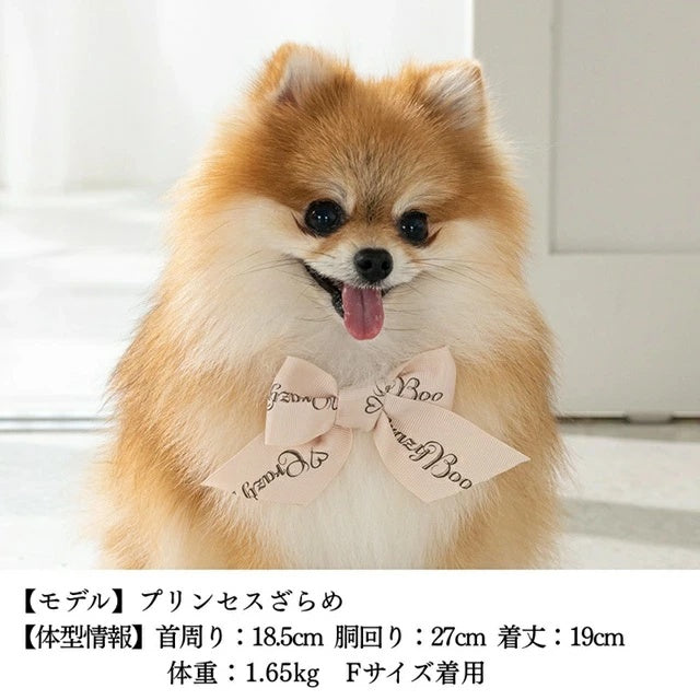 クレイジーブー CRAZYBOO CBリボンチョーカー F【犬服 小型犬 アクセサリー チョーカー セレブ】