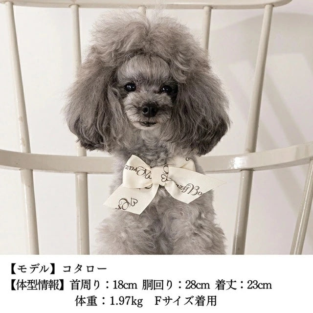 クレイジーブー CRAZYBOO CBリボンチョーカー F【犬服 小型犬 アクセサリー チョーカー セレブ】