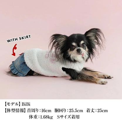 クレイジーブー CRAZYBOO マシュマロロゴニット【犬服 小型犬 トップス ニット セーター セレブ】