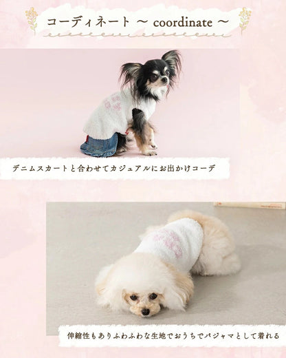 クレイジーブー CRAZYBOO マシュマロロゴニット【犬服 小型犬 トップス ニット セーター セレブ】