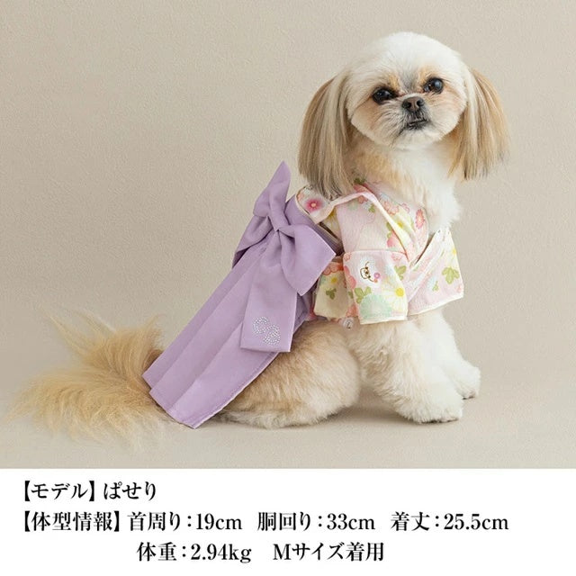 クレイジーブー CRAZYBOO サイドリボン袴【犬服 小型犬 和装 袴 セレブ】