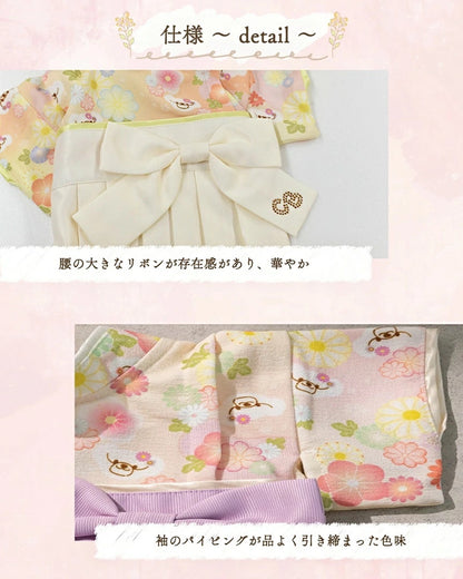 クレイジーブー CRAZYBOO サイドリボン袴【犬服 小型犬 和装 袴 セレブ】
