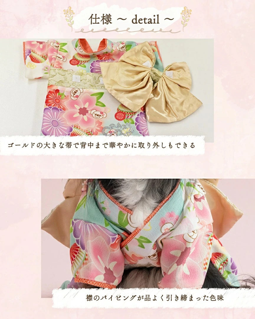 クレイジーブー CRAZYBOO モダン和柄着物【犬服 小型犬 和装 着物 セレブ】
