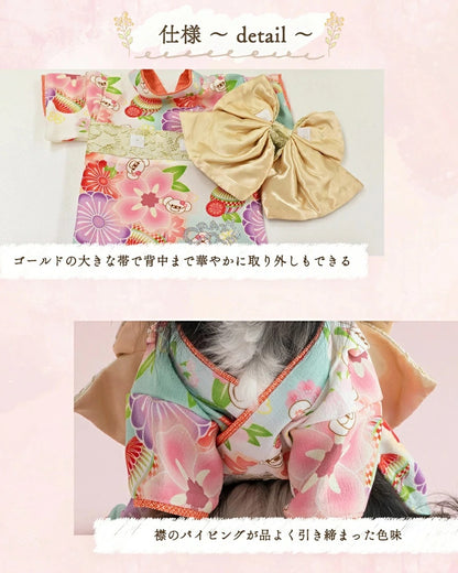 クレイジーブー CRAZYBOO モダン和柄着物【犬服 小型犬 和装 着物 セレブ】