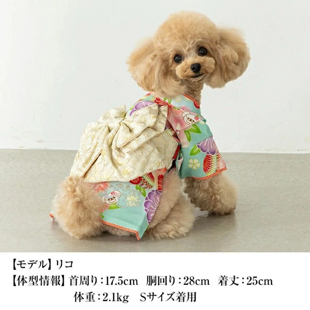 クレイジーブー CRAZYBOO モダン和柄着物【犬服 小型犬 和装 着物 セレブ】