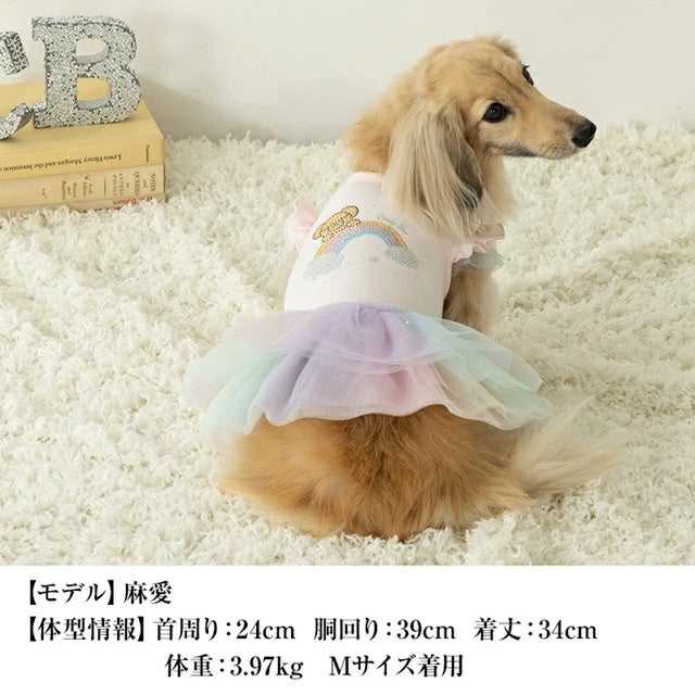 クレイジーブー CRAZYBOO 腰リボンチェックワンピ【犬服 小型犬 ワンピース スカート ドレス セレブ】