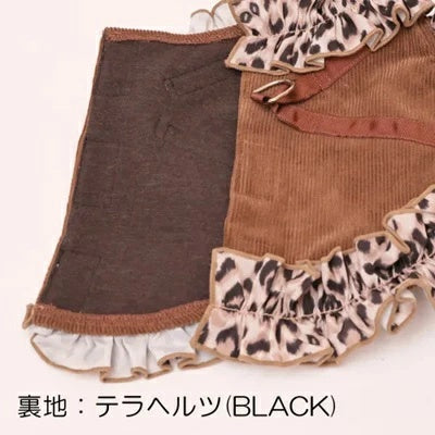 ゴッドピヴァ GODPIVA テラヘルツレオパードハーネス SMサイズ ゴッドピヴァ GODPIVA テラヘルツレオパードハーネス【小型犬 犬服