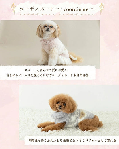 クレイジーブー CRAZYBOO ノルディックハイネックニット【犬服 小型犬 トップス ニット セーター セレブ】