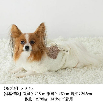クレイジーブー CRAZYBOO くまさんマシュマロニット【犬服 小型犬 トップス ニット セーター セレブ】