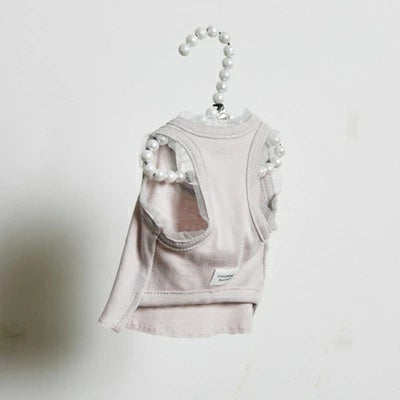 ルイスドッグ louisdog Blooming Lavender TOP【小型犬 犬服 トップス Tシャツ ノースリーブ タンクトップ セレブ】