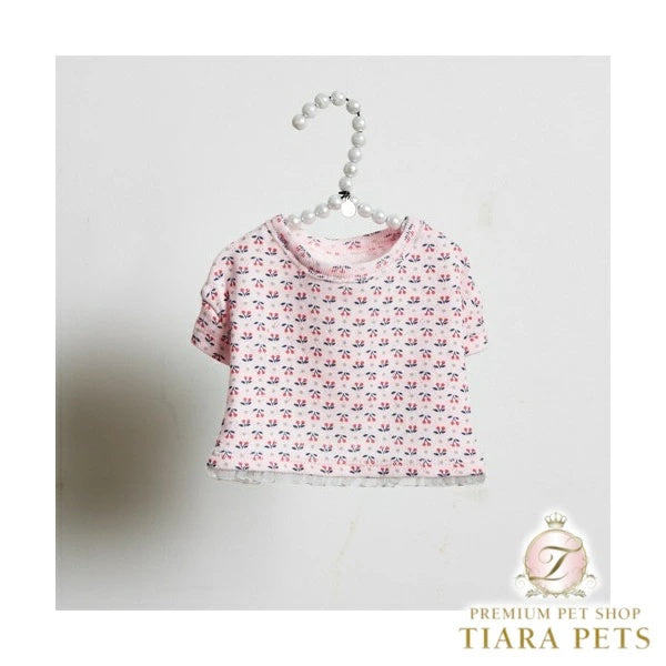 ルイスドッグ louisdog Cherry POP【小型犬 犬服 トップス Tシャツ 半袖 セレブ】