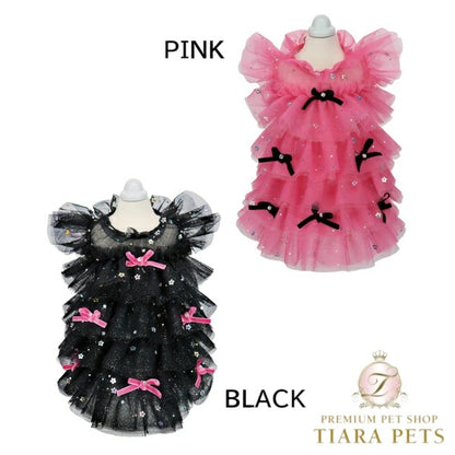 リュクスバーディ Luxe birdie ペティアンドレス【小型犬 犬服 ワンピース ドレス スカート セレブ】