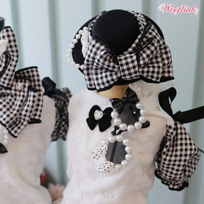 ウーフリンク WOOFLINK POLKA POLKA BOW SUNGLASSES【小型犬 犬用 アクセサリー サングラス セレブ】