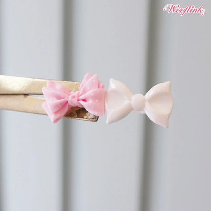 ウーフリンク WOOFLINK POLKA POLKA LITTLE BOWS【小型犬 犬用 ヘアアクセサリー ヘアクリップ セレブ】