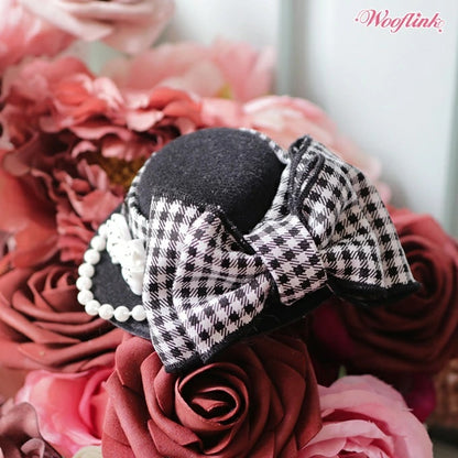 ウーフリンク WOOFLINK FALL IN LOVE FASCINATOR HAT【小型犬 犬用 アクセサリー ハット 帽子 セレブ】