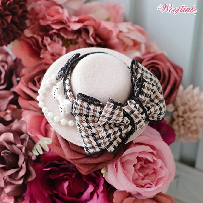ウーフリンク WOOFLINK FALL IN LOVE FASCINATOR HAT【小型犬 犬用 アクセサリー ハット 帽子 セレブ】