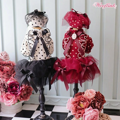 ウーフリンク WOOFLINK AUDREY BERET【小型犬 犬用 アクセサリー ベレー帽 帽子 セレブ】