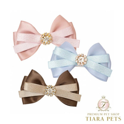 ゴッドピヴァ GODPIVA ビジューベルバレッタ【小型犬 犬用 ヘアアクセサリー バレッタ セレブ】