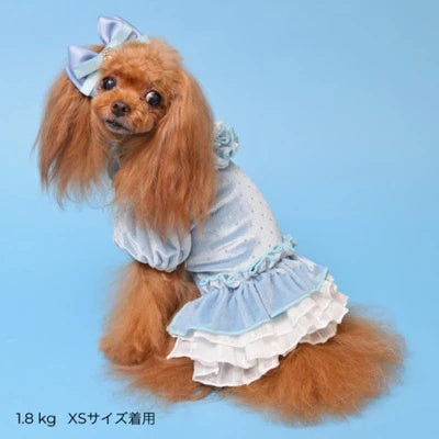 ゴッドピヴァ GODPIVA ドットプリマワンピース【小型犬 犬服 ワンピース ドレス スカート】