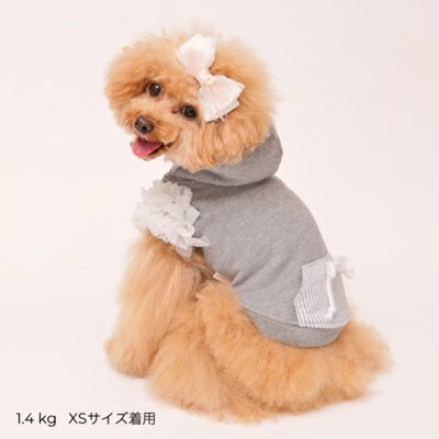 ゴッドピヴァ GODPIVA★再生産★バレエピクニックパーカー【小型犬 犬服 トップス パーカー スウェット トレーナー】