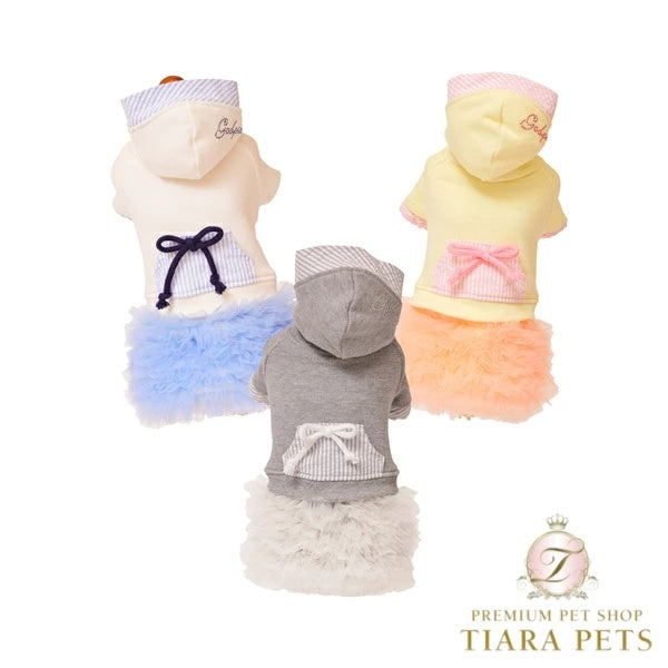 ゴッドピヴァ GODPIVA バレエピクニックワンピース【小型犬 犬服 ワンピース ドレス スカート】