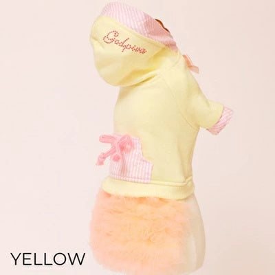 ゴッドピヴァ GODPIVA バレエピクニックワンピース【小型犬 犬服 ワンピース ドレス スカート】