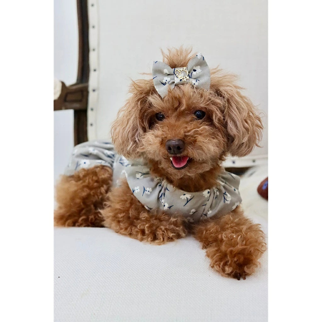 ミムット mimtto Barrette Floral【小型犬 犬用 ヘアアクセサリー バレッタ セレブ】