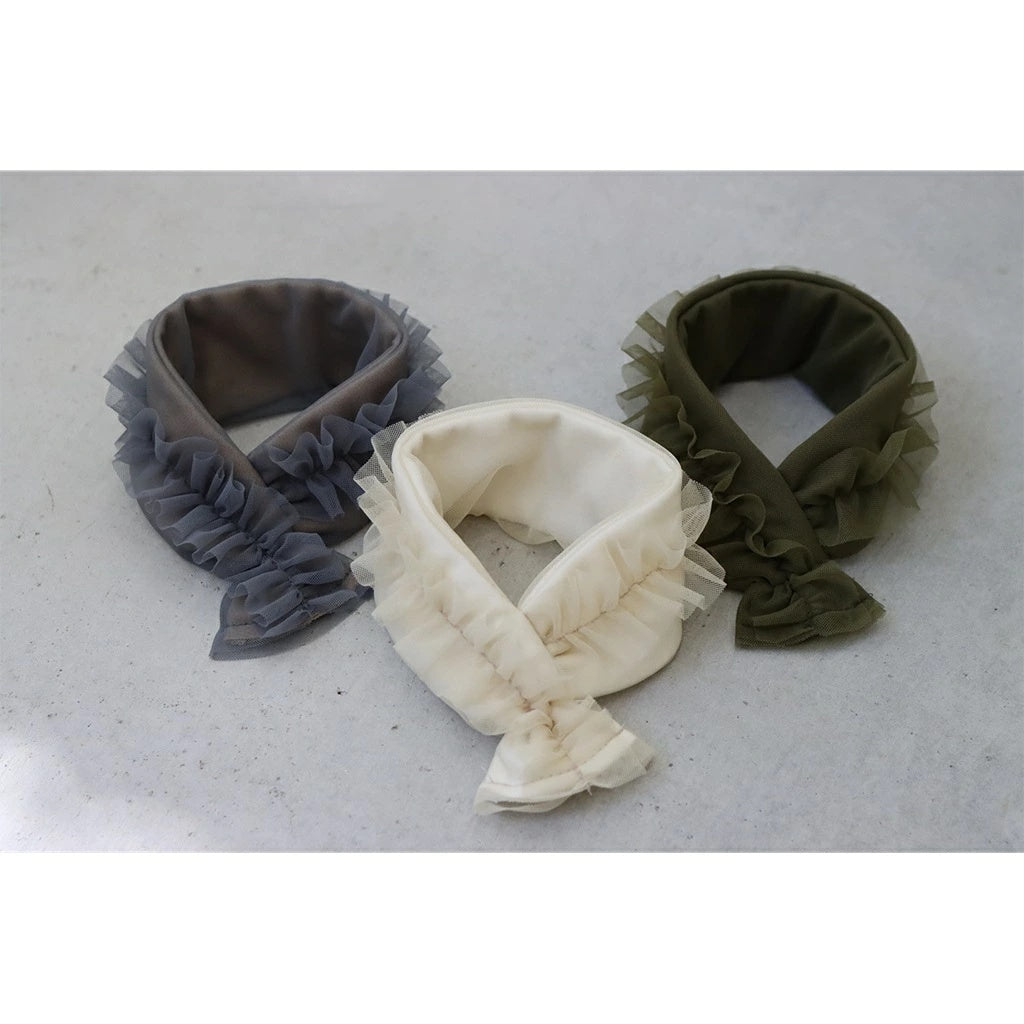 ミムット mimtto Tulle scarf【小型犬 犬用 アクセサリー スカーフ マフラー ストール セレブ】