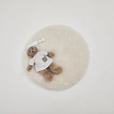 ルイスドッグ louisdog Anywhere Fur Rug/Blanc【小型犬 犬用 ラグ マット セレブ】