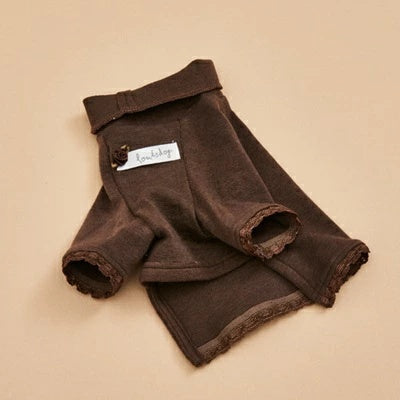 ルイスドッグ louisdog Cocoa Brown Highneck【小型犬 犬服 トップス ハイネック セレブ】