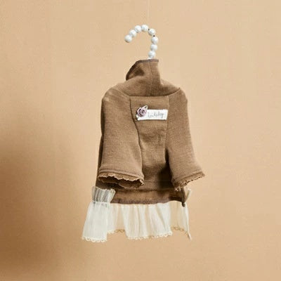 ルイスドッグ louisdog Mellow Beige Highneck【小型犬 犬服 トップス ハイネック セレブ】